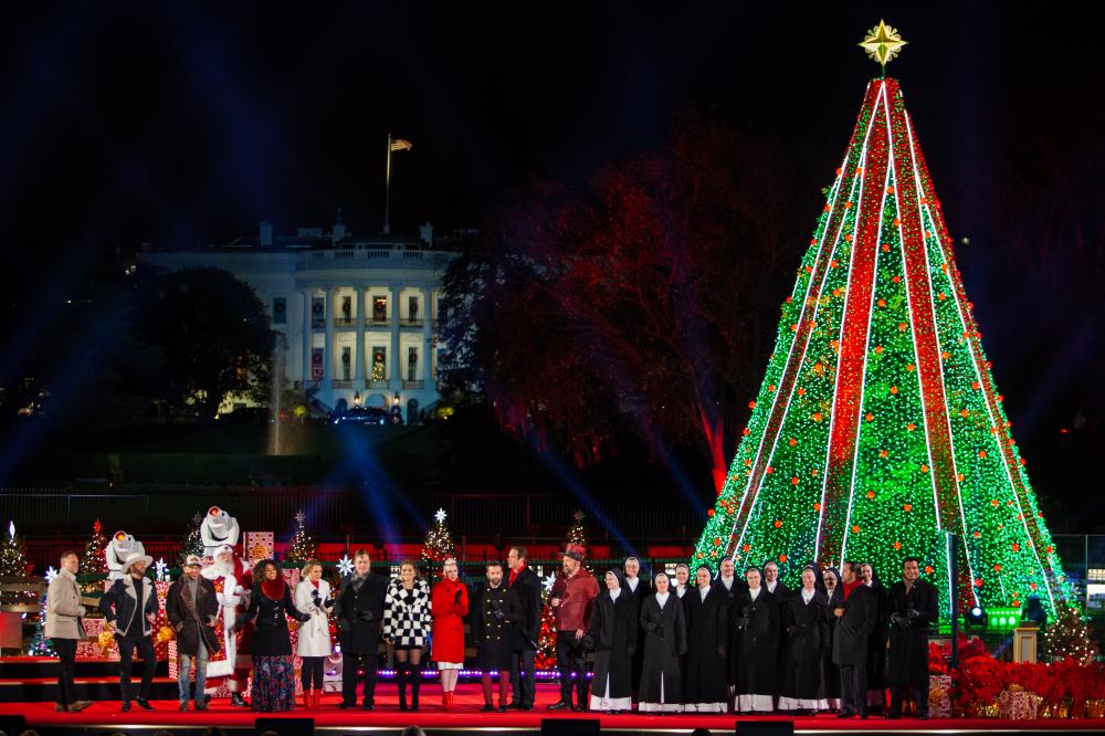 Image of the National Christmas Tree Lighting Ceremony